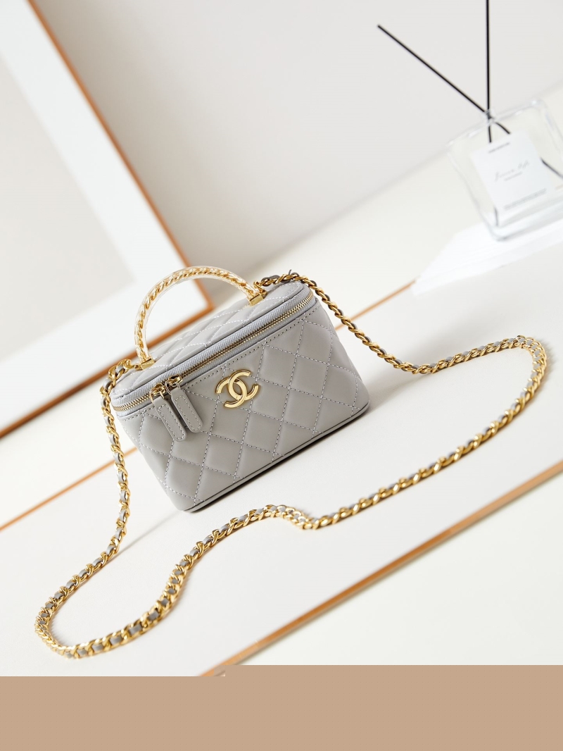 Ch*el cosmetic bags